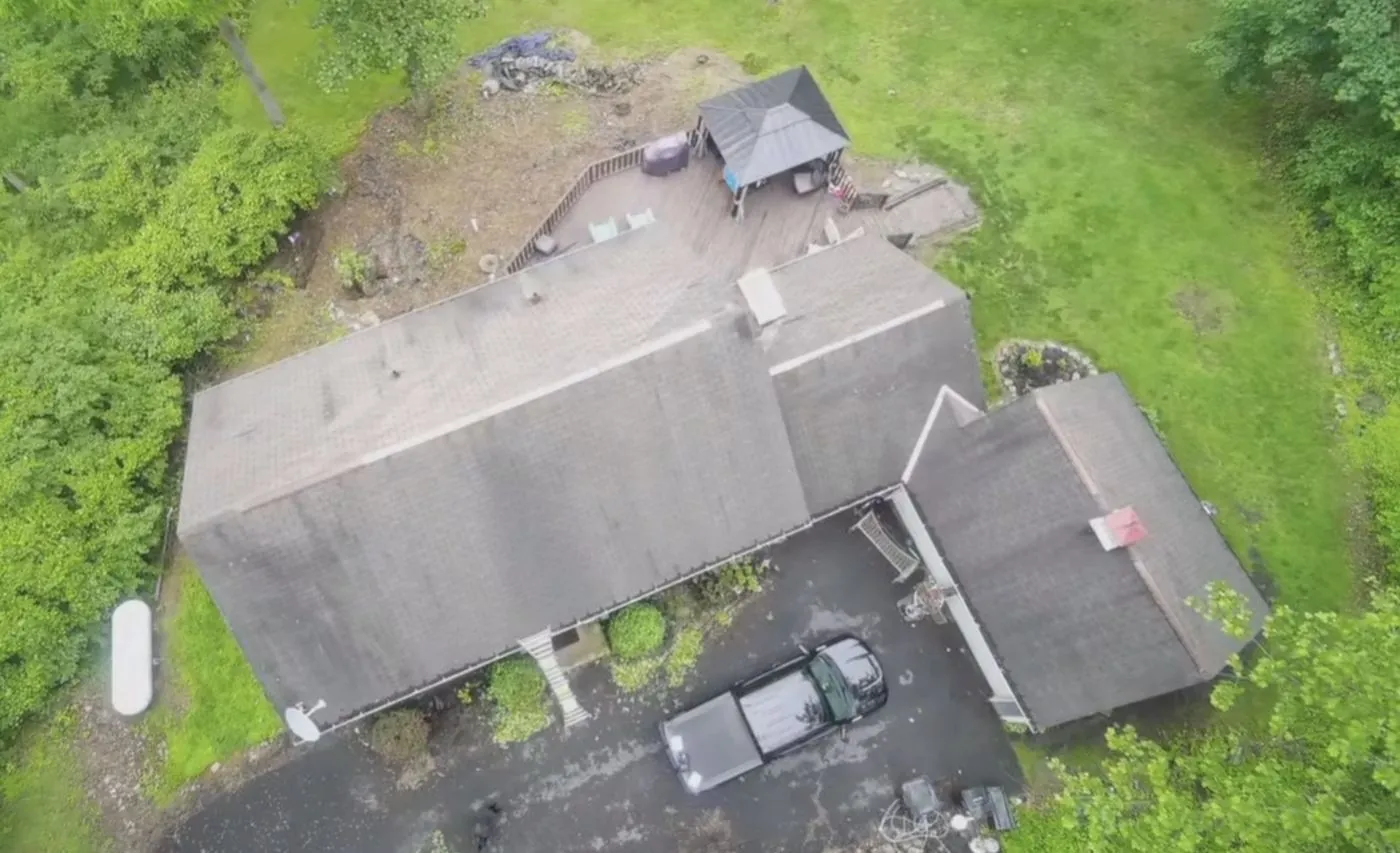 Weathered Roof · Reading, PA — before by LV Roofing