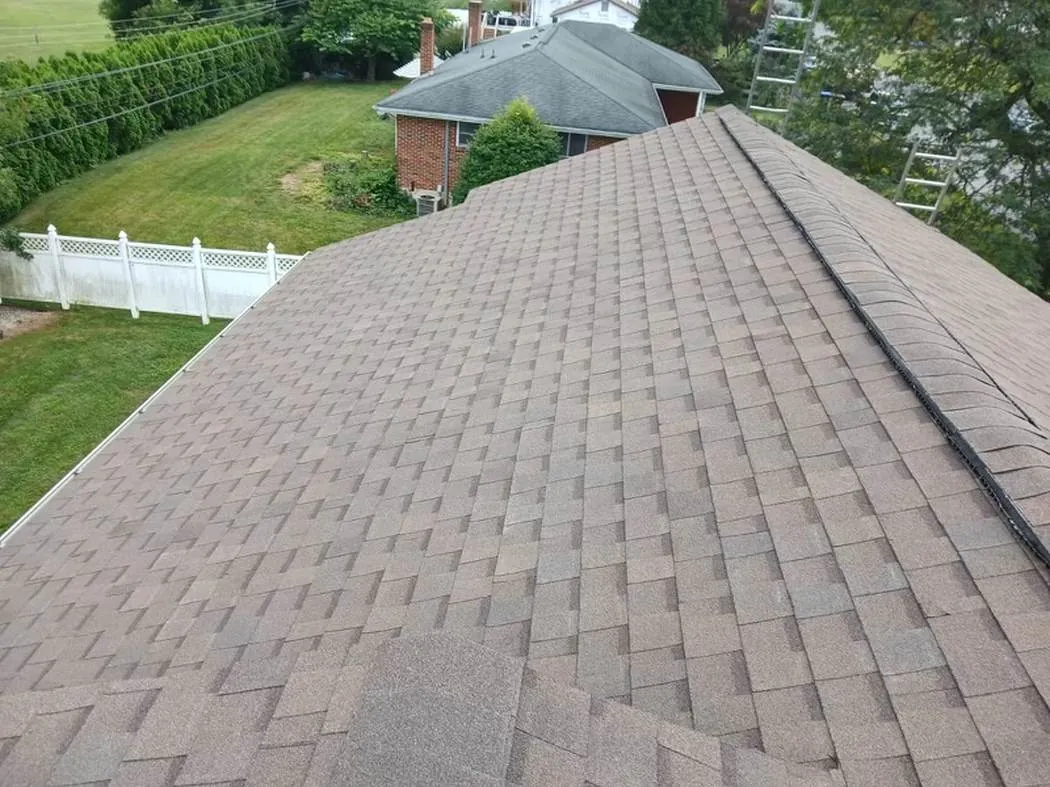 Crew On Site · Reading, PA — installation by LV Roofing