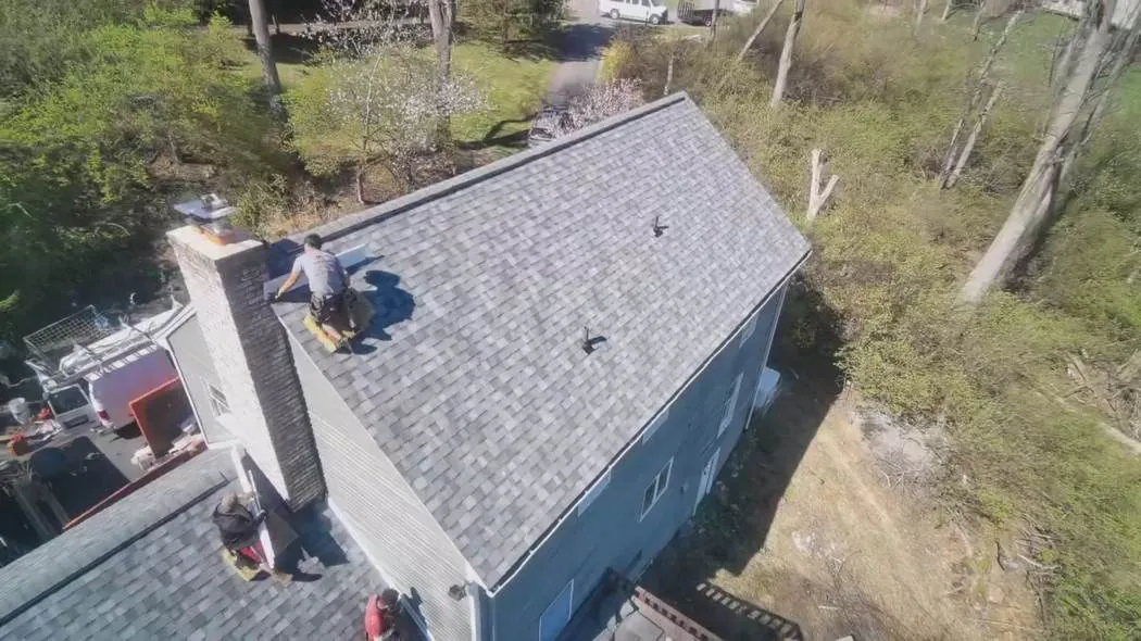 Atlas Pinnacle Heather · Allentown, PA — completed by LV Roofing